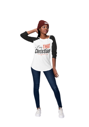 I Am Who I Am Unisex 3/4 Sleeve Raglan Shirt