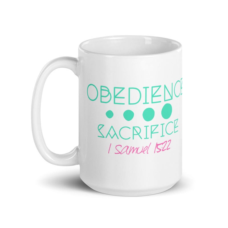 Obedience Over Sacrifice (OBOS) Mug 2.0